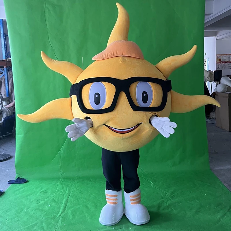 New Popular Adults Large Size Lovely Yellow Tentacle Plush Cartoon Animal Character Mascot Costume Custom Design For Christmas