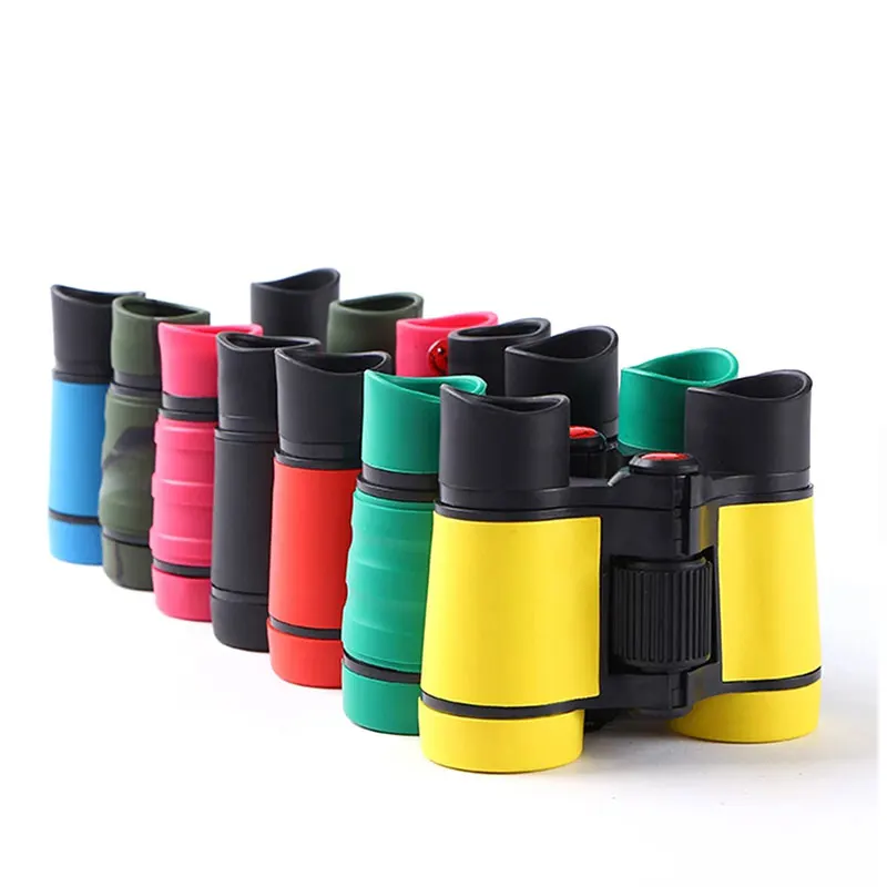 4x30 Plastic Children Binoculars Telescope Maginification For Kids Outdoor Games Boys Toys Gift