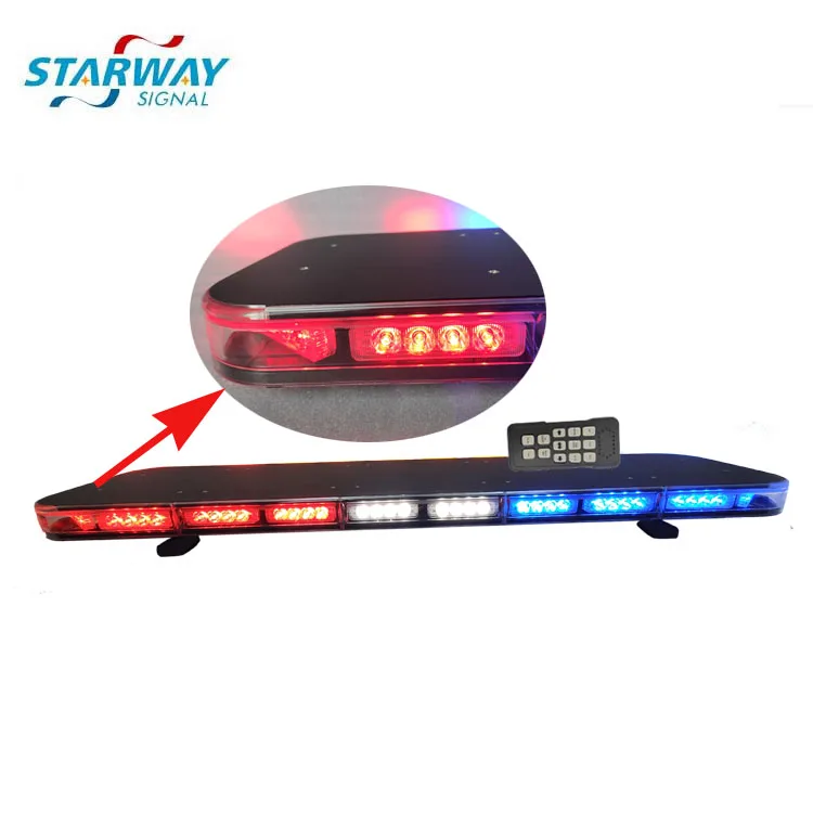 Starway аварийный автомобиль полицейский мигающий свет светодиодный предупреждающий Фонарь Полицейский предупреждающий фонарь 120 см фонарь для продажи