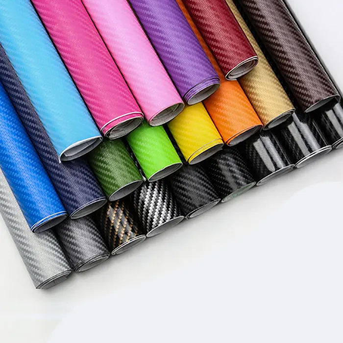 China factory supplier Waterproof PVC car wrap carbon fiber vinyl carbon fiber vinyl wrap for cars vinyl car hood wrap