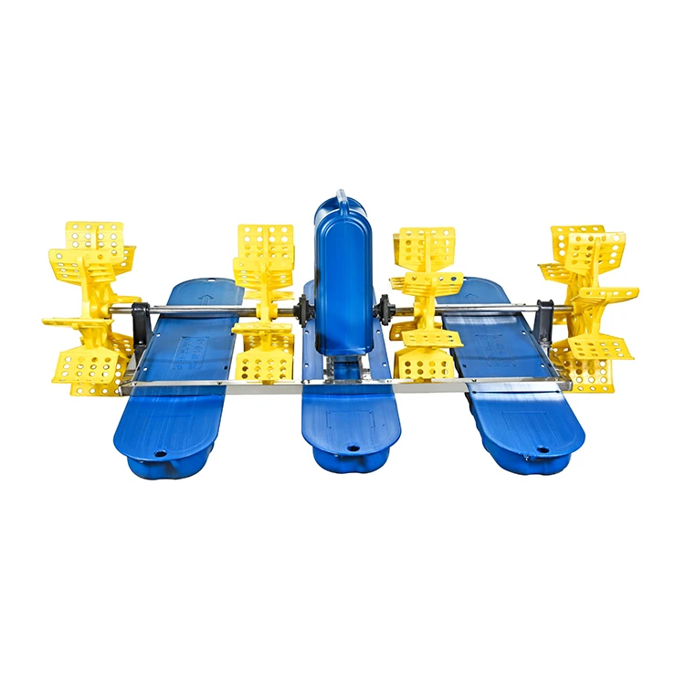 4 крыльчатка Paddlewheel 1.5Kw 380 В нержавеющая сталь 304 колеса затвора для рыбной фермы пруд аэратор