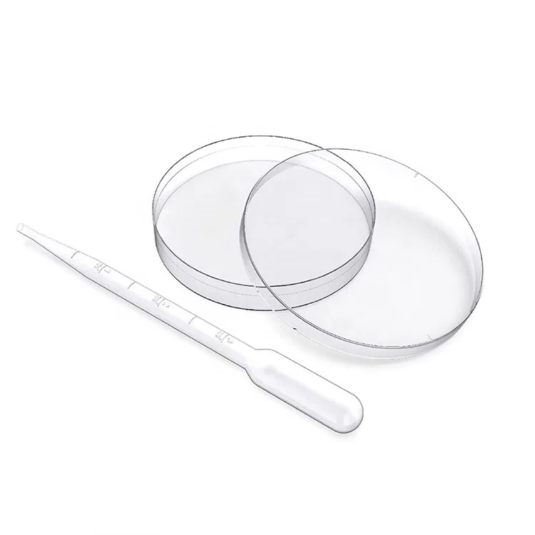 Best Quality Disposable Sterile Laboratory Equipment Plastic Petri Dish