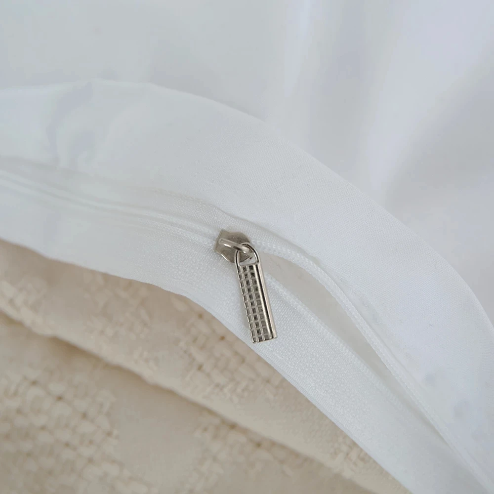 White Duvet Cover Set Bedspread On The Bed Strip King Size Bedding Set Luxury 180x210 Bed Linens Single Double Comforter Sets