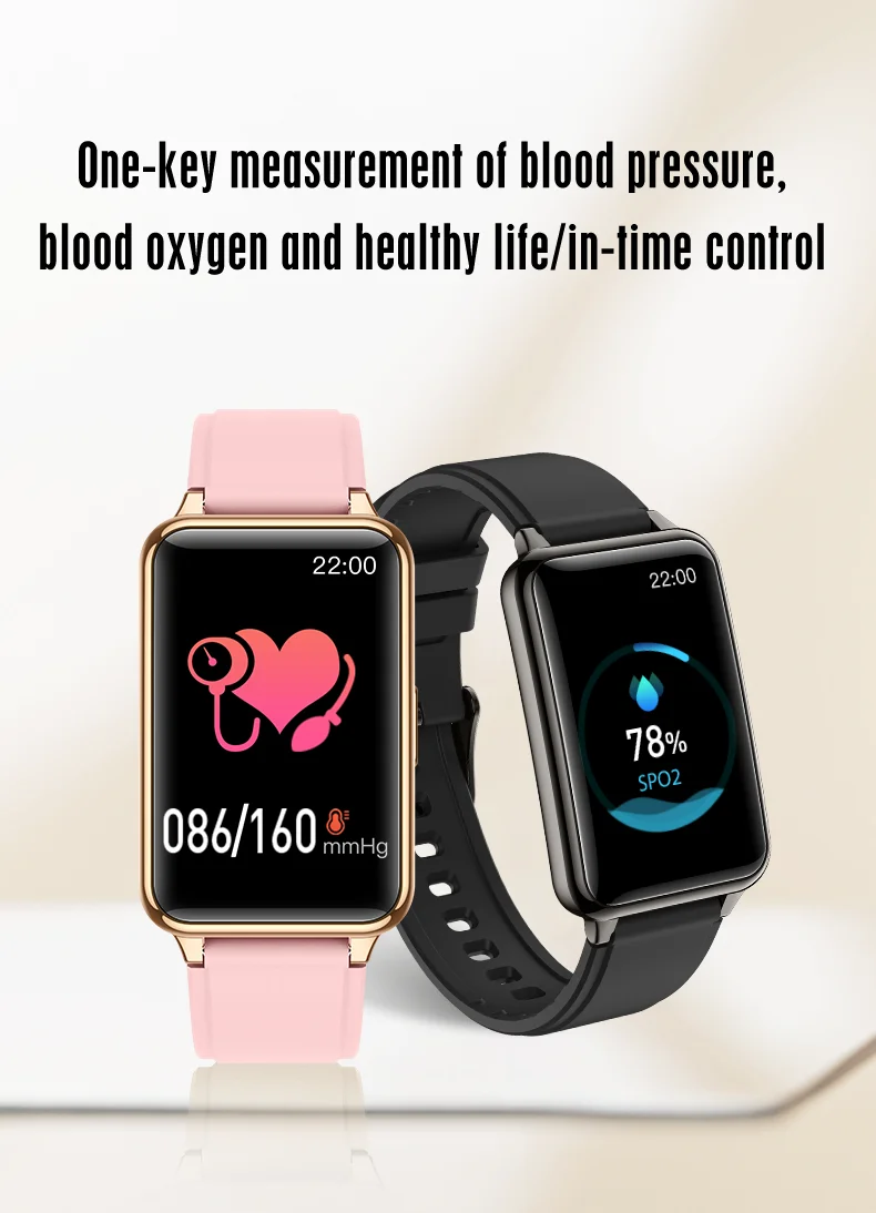 22 sport modes blood oxygen detection smartwatch st58 ultra-thin body watchband smart watch for huawei watch 6 fit