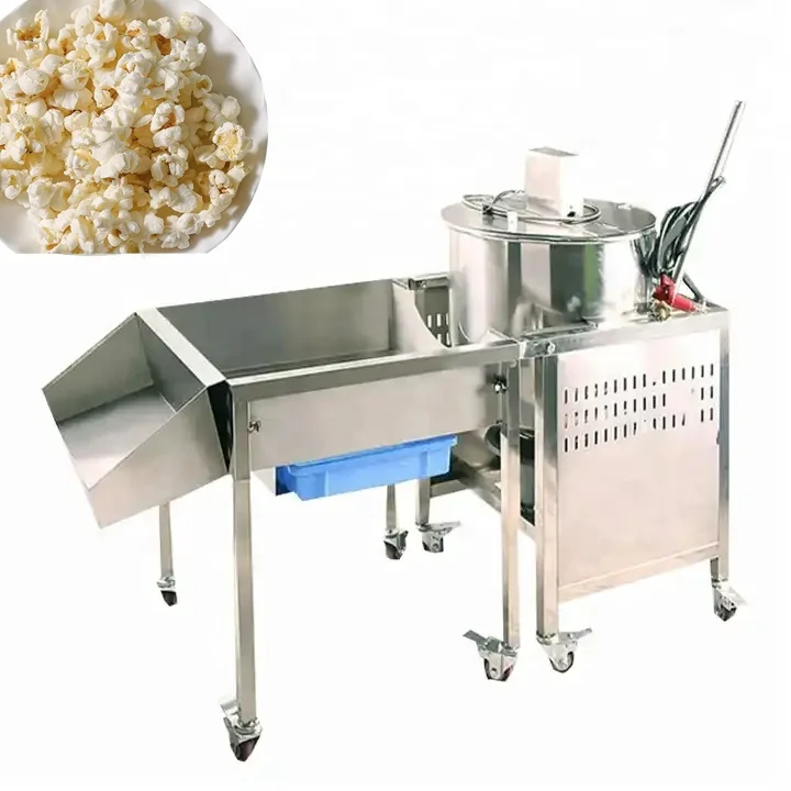 2024 Hot Sale Wholesale Factory Price Automatic Electric Pop Corn Maker Commercial Popcorn Machine Price Warmer