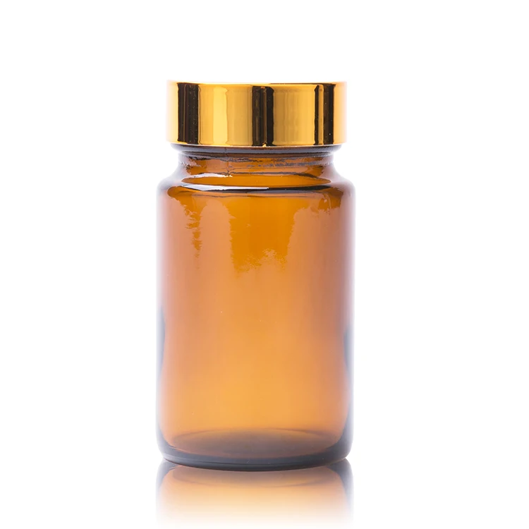 100ml 150ml 200ml 250ml 500ml Wide Mouth Amber Pharmaceutical Medical Capsule Pill Glass Bottle