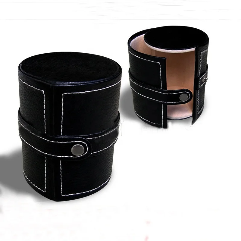  Круглые подарочные коробки с кожаным галстуком новый дизайн