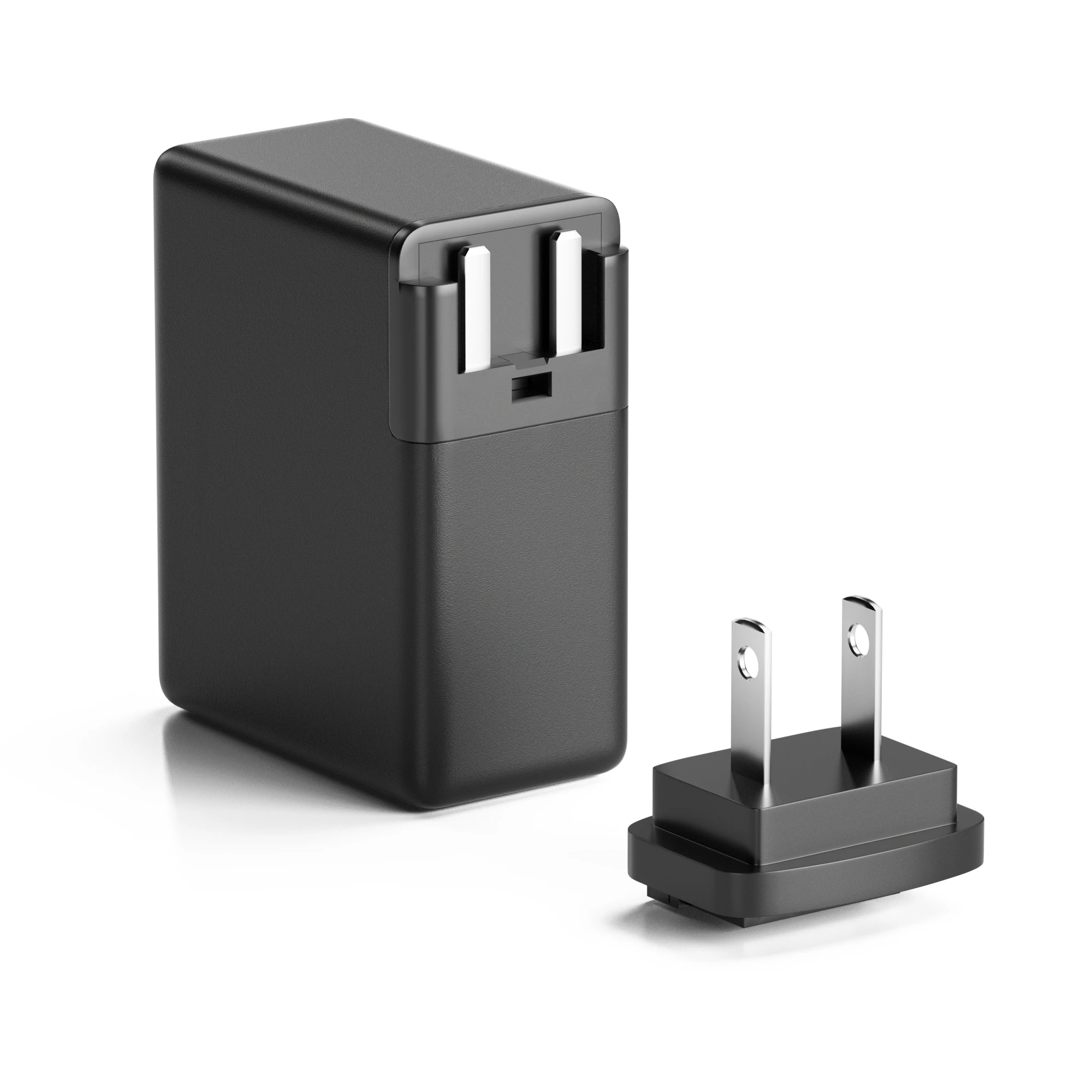 65w Fast Charger Wall Charger Usb C+A High Power Mini Travel Charger for Laptop 2 Type C + 1 USB PD 45W / PD 65W / SCP 36W