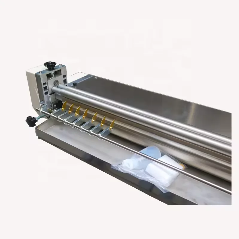 JS-600A 600mm Desktop Electric Manual Paper Pasting Box Cold Gluing Machine With Cheap Price
