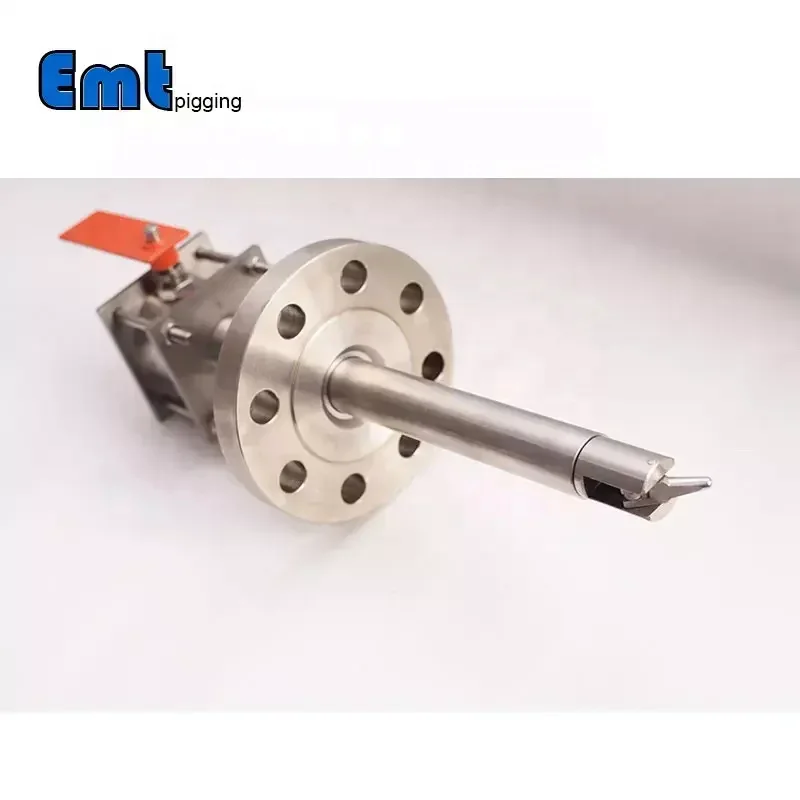 Pipeline Bi-directional Flag Flange Mechanical Pig Passage Indicator Detector