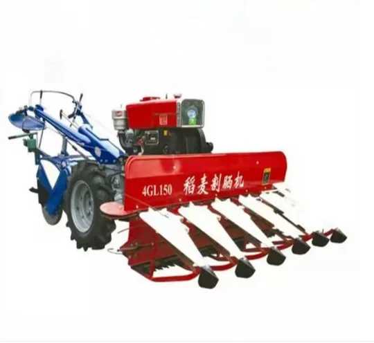 High Speed hand pushing and tractor drive wheat rice corn reaper  Harvester