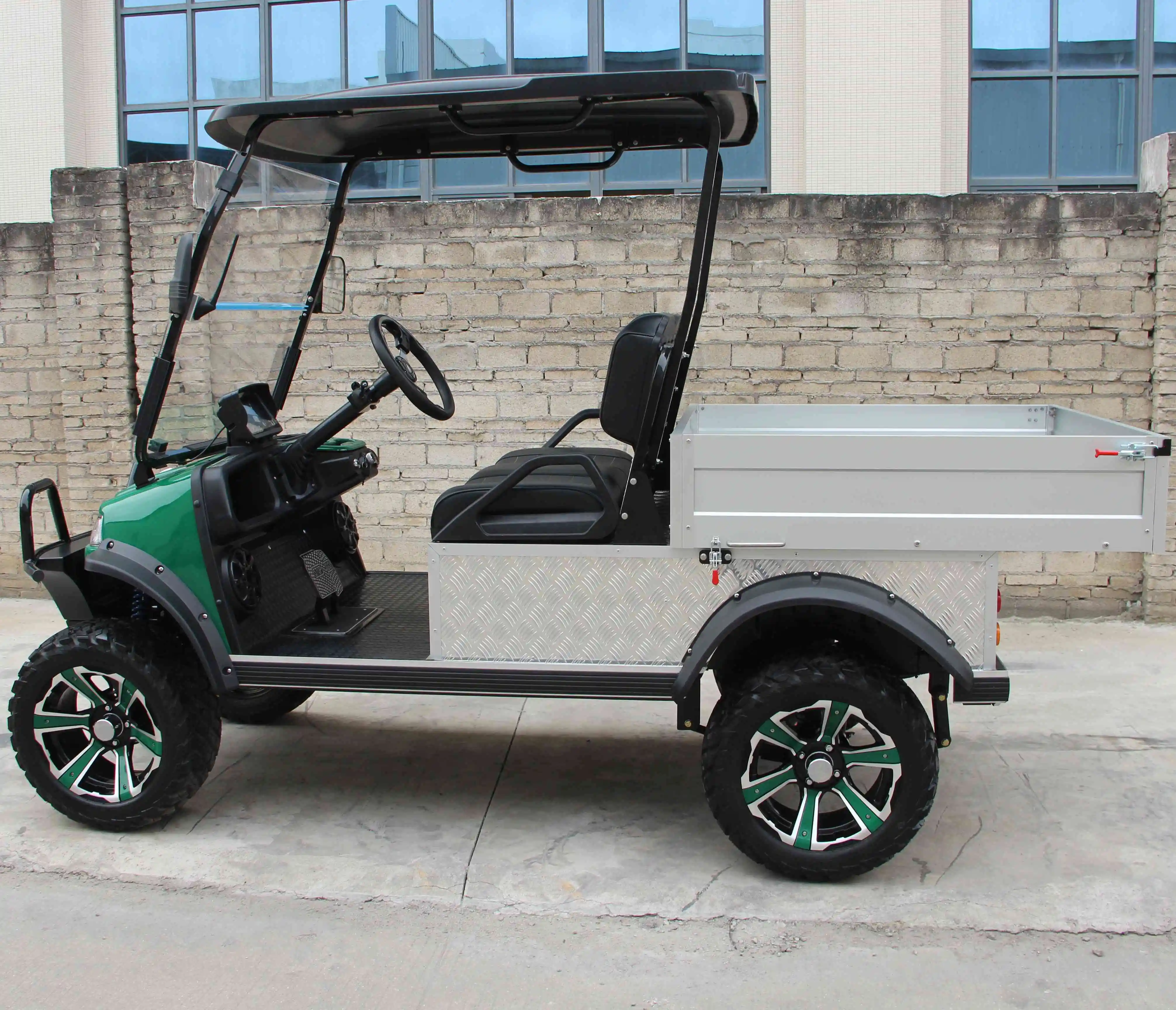 New Energy HDK Off Road Buggy Utility Vehicle for Sale Pick up Truck Mini Jeep Scooter Electric Cart Cargo Box UTV 48V