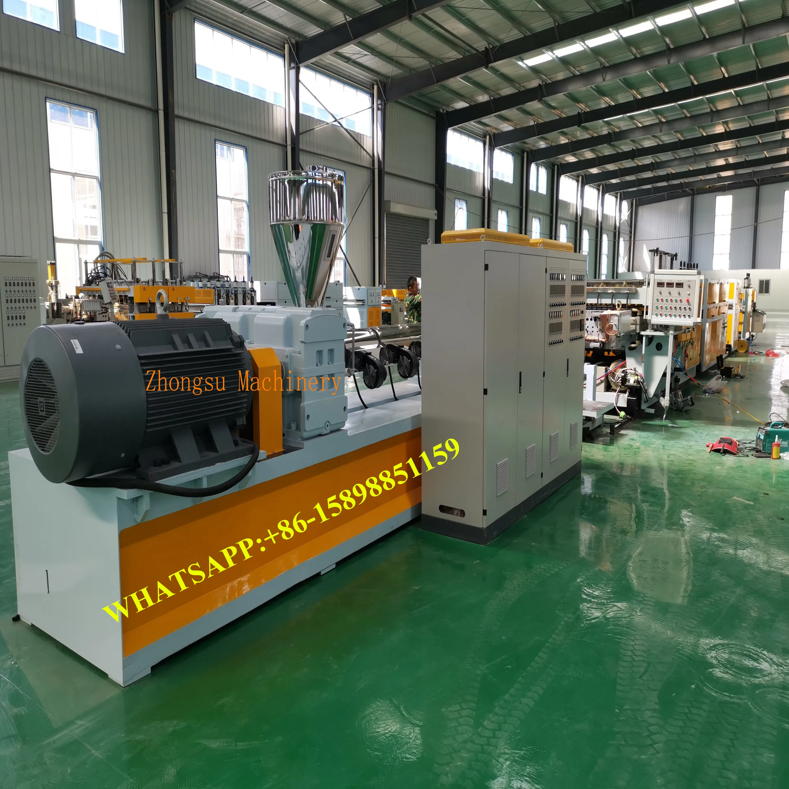PP Hollow Grid Sheet Machine