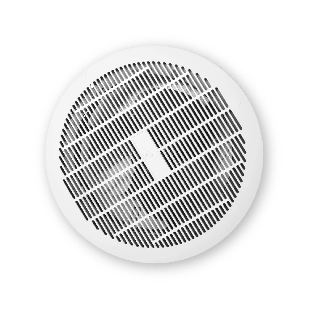Простая круглая потолочная решетка для ванной комнаты с низким уровнем шума вытяжной вентиляционный вентилятор
