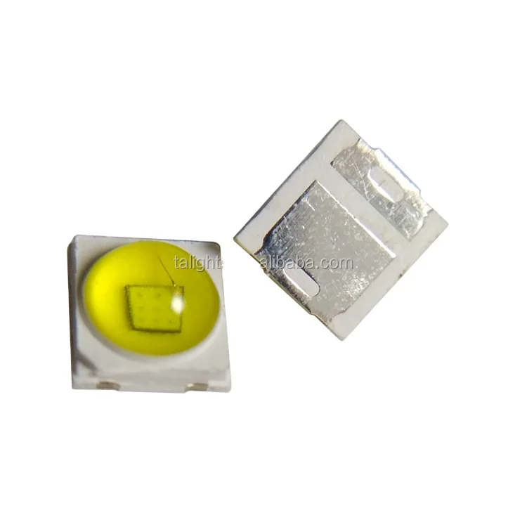 С шариком объектива 2 Вт 3 в светодиод SMD 3030 теплый белый K чип мА для автомобильного освещения