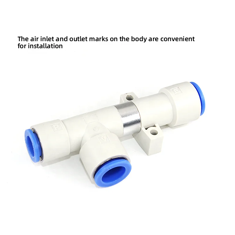 SMC pneumatic Vacuum generator ZH05DS-06-06-06 ZH07DS-06-06-06 ZH10DS-06-06-08 -88kPa Body ported type One-touch connection