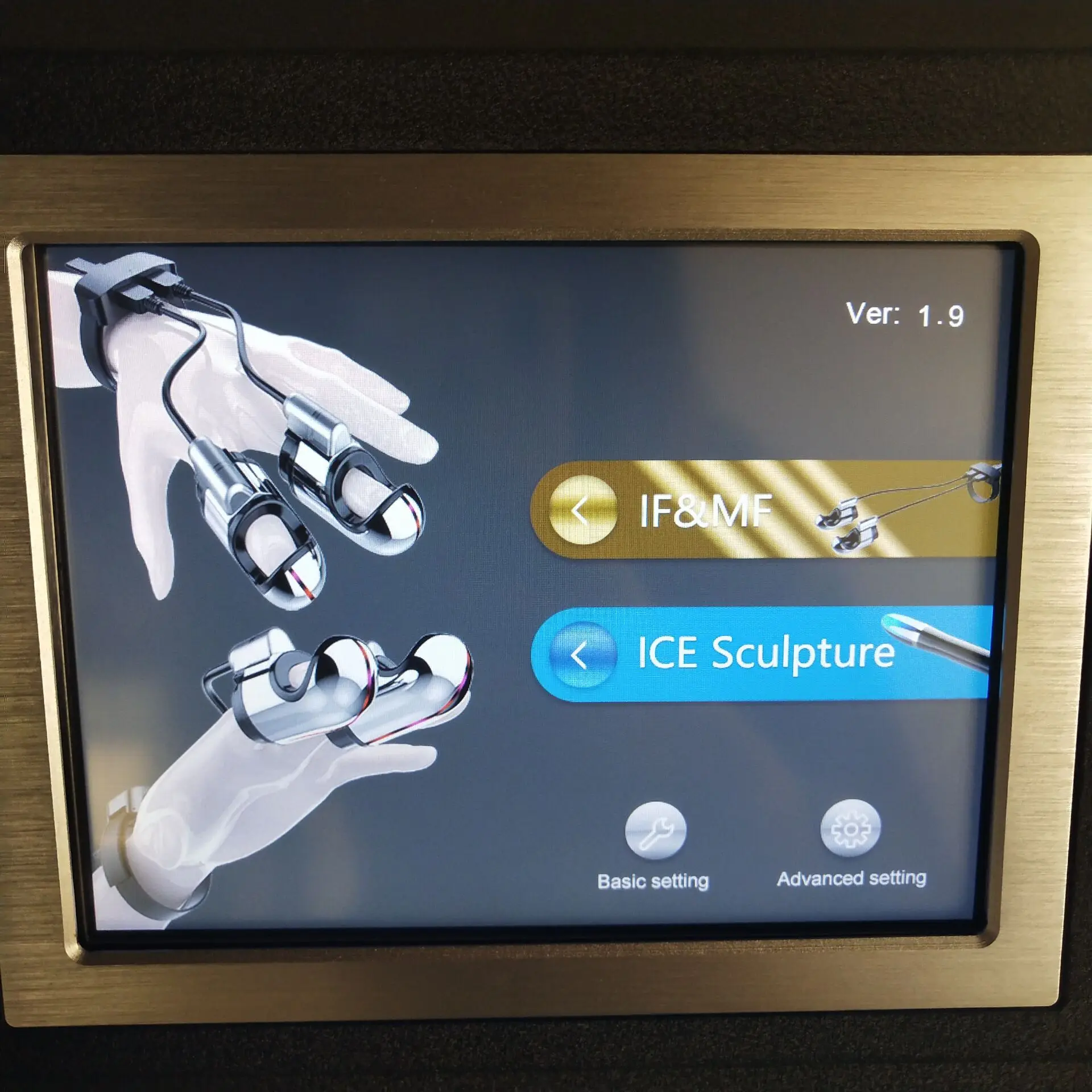 China manufacture platinum finger facial skin care beauty equipment S31