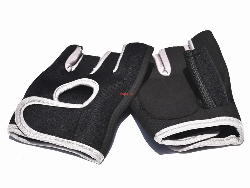 
Sports half finger gloves Cycling breathable mitts Fitness Sweat Non-slip Diving fabric Wear-resistant weight lifting gloves 