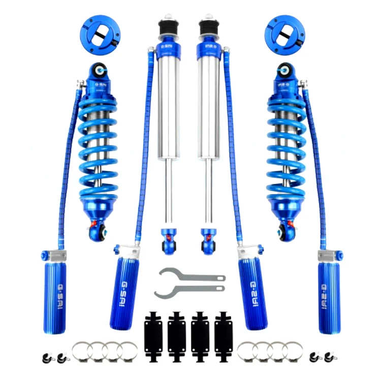 electrically adjustable front rear air suspension kit 4x4 off road lifting  land cruiser 100 shock absorber prices factory