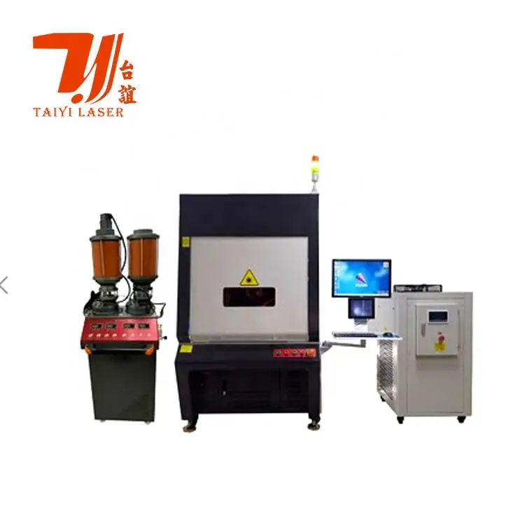 Canton Fair Promotion 2024 Hot Sell Taiyi Laser Cladding Workstation High Precision Hydraulic Support Laser Cladding Equipment