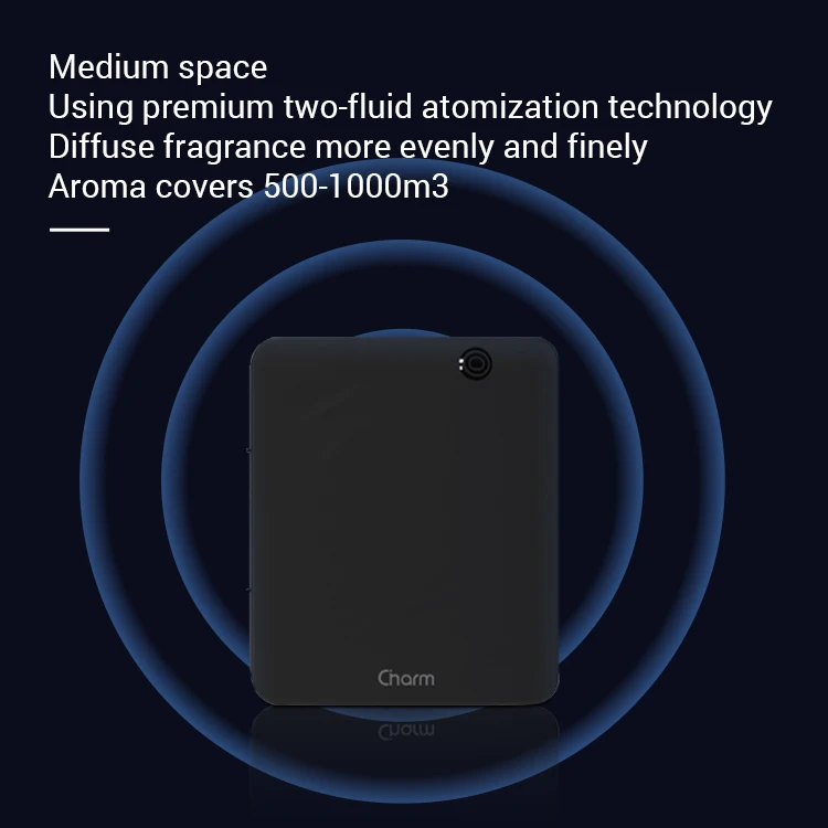 Direct Factory CH119 Smart Wall Mount Waterless Aroma Diffuser Fragrance Scent Air Essential Oil Diffuser for Hotel