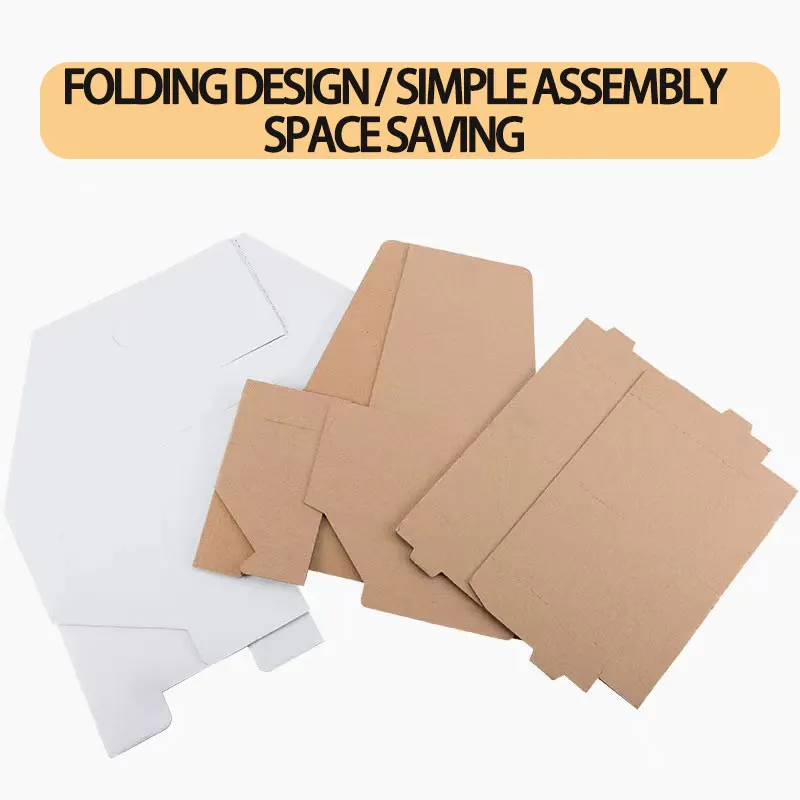 Disposable beverage packaging paper box biodegradable handheld coffee cup holder corrugated paper cup holder