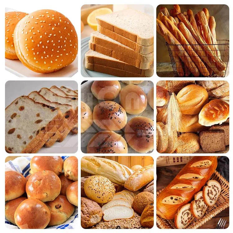 MY Bread Plant Modern Bakery Equipment Complete Machine De Fabrication Du Pain Four Bread Make Machine Production Line