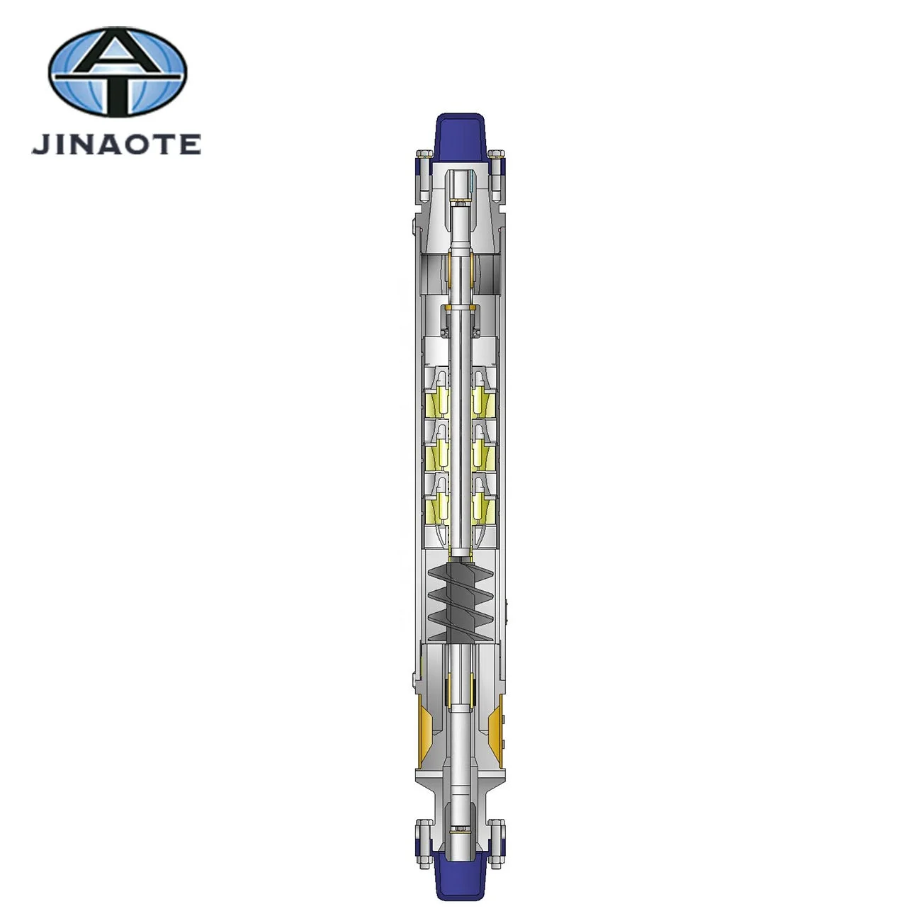 submersible pump for high temperature deep wells