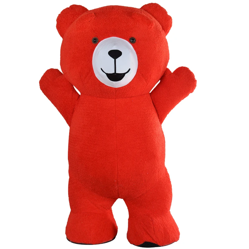 Outdoor Tedd Bear Inflatable Mascot Costume Suits Cosplay Party Dress