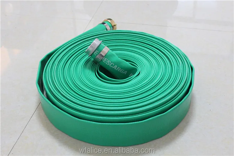 Wholesale Factory  PVC Layflat Garden Hose Pipe Custom-made Inch PVC  Irrigation Water Discharge