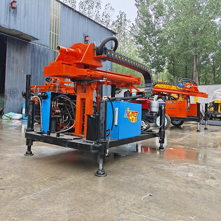 Boring machine  NKMC-200 Max.200m tractor drilling rig Mobile Dth Drilling Rig