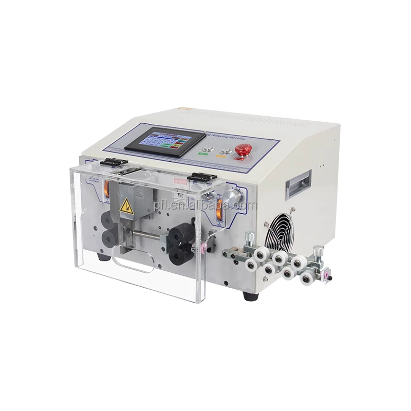 PFL-03ENS High Quality Large Automatic Wires Stripper Factory Price 8mm Wire Cutting and Stripping Machine