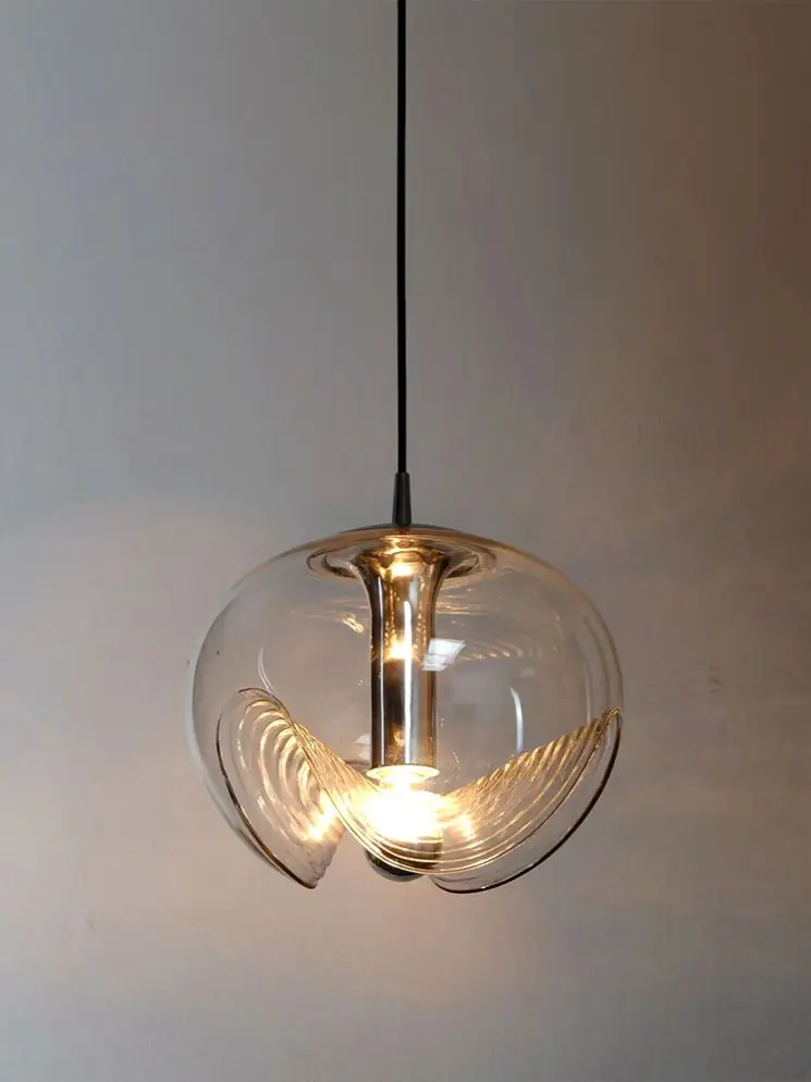 Nordic fashion lighting glass pendant lamp nordic simple decor chandelier dining room pendant light