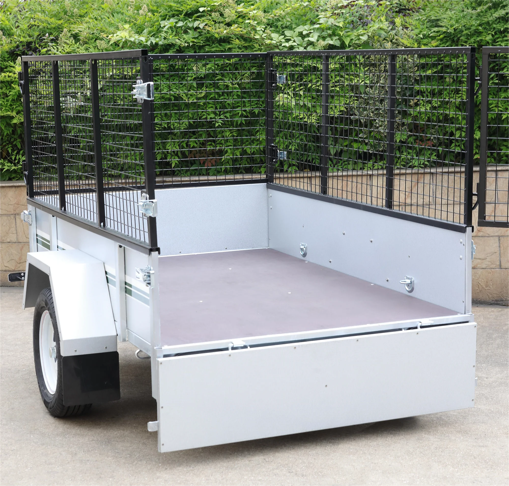 ATV Farm Trailer with Removable Cage Sides
