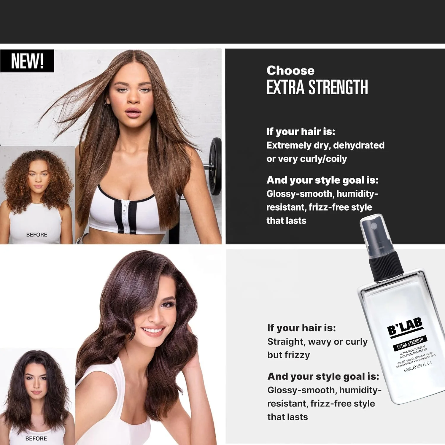 Private Label Hair Heat Protect Spray for Silkening Mist Spray Straightening Anti Frizzy Shinning Heat Protectant Spray for Hair