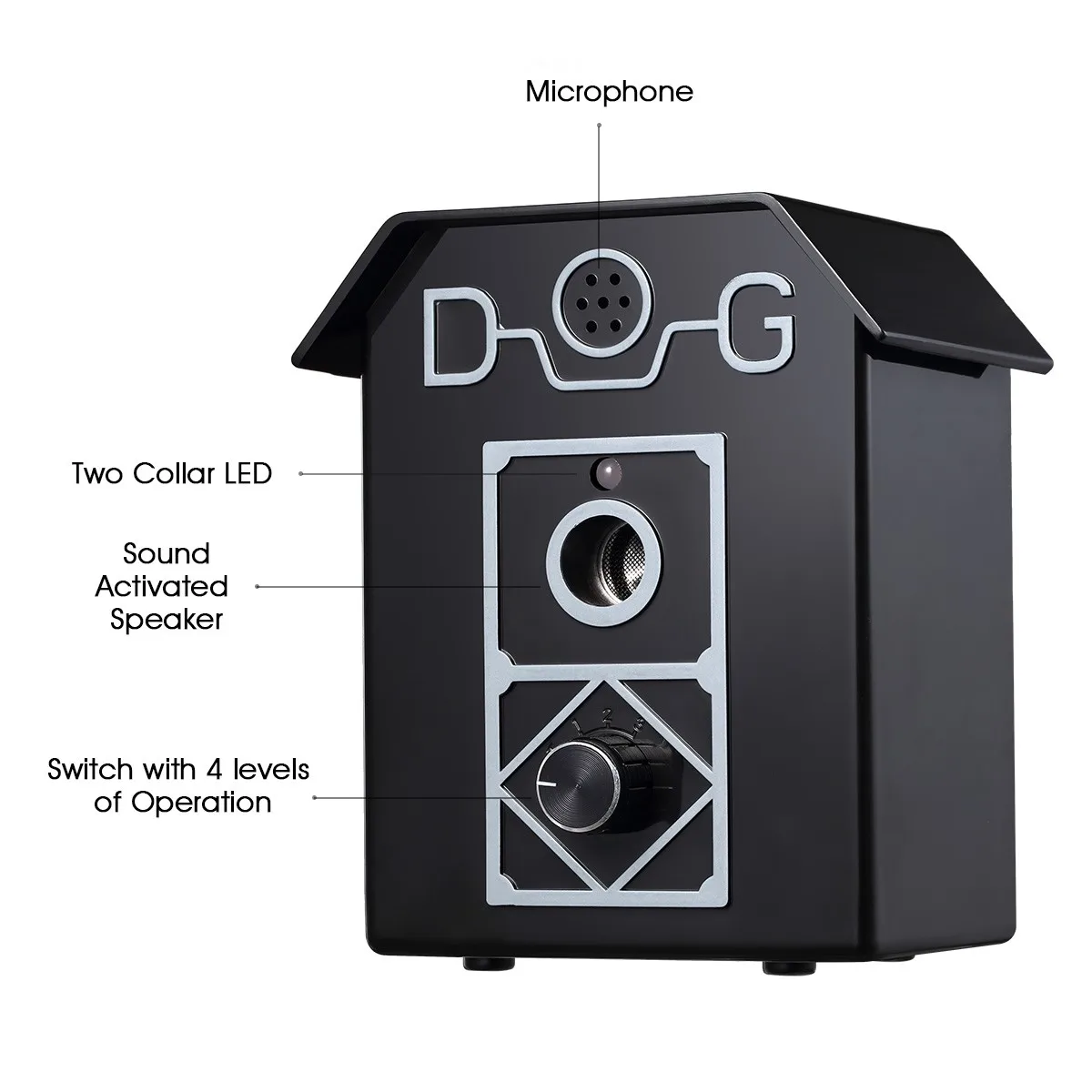 Hot selling Automatic Anti Barking Device Indoor Barking Control Device 3 Modes Ultrasound Frequency smart dog control device