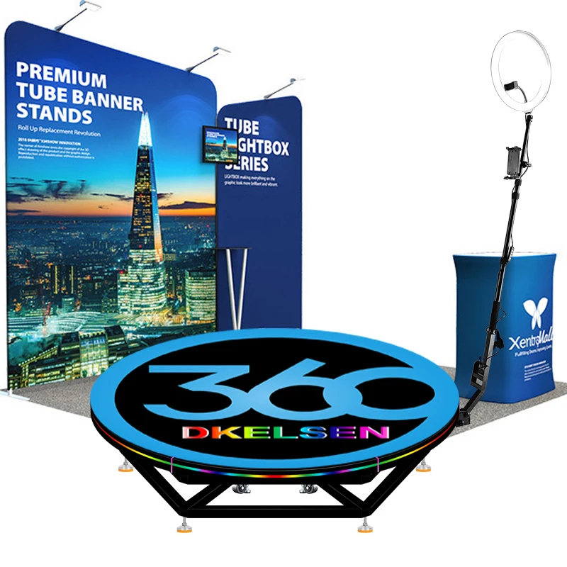 Оптовая продажа по индивидуальному заказу DKELSEN 360 фотобудка подставка фотобудки выставочный стенд 115 см 100