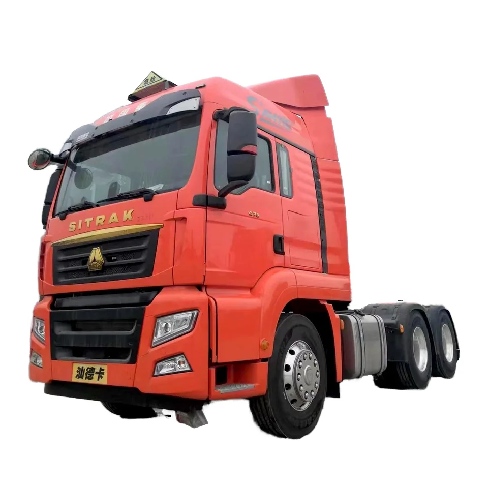 SITRAK 6X4 Euro 6 Diesel Tractor Truck with Air Suspension Bridge and Automatic Transmission