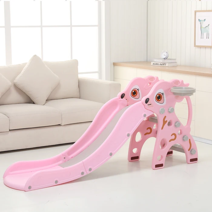 High quality children indoor playground child play yard kids folding fence baby plastic safety playpen with slide swing toys