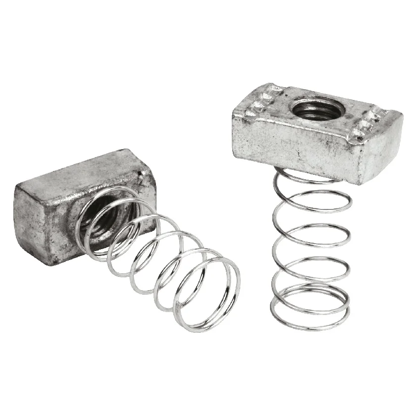 NBHC015NU High Quality 4.8  8.8 10.9 12.9 Grade Carbon Steel Zinc Plated HDG strut channel Spring Nut