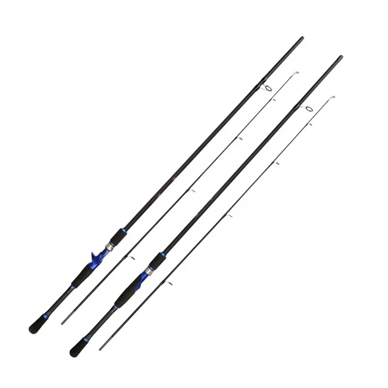 High Carbon fiber big game 2 Sections Spinning casting lure fishing rod