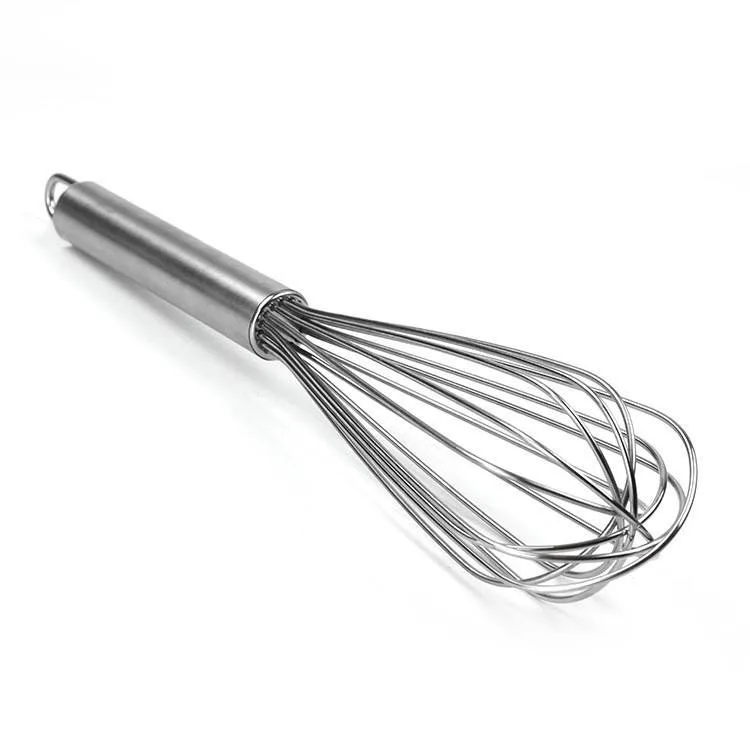 High Quality Whisk Easy To Use Whisk Stainless Steel 304 Wire Hand Power Whisk With 8 Lines