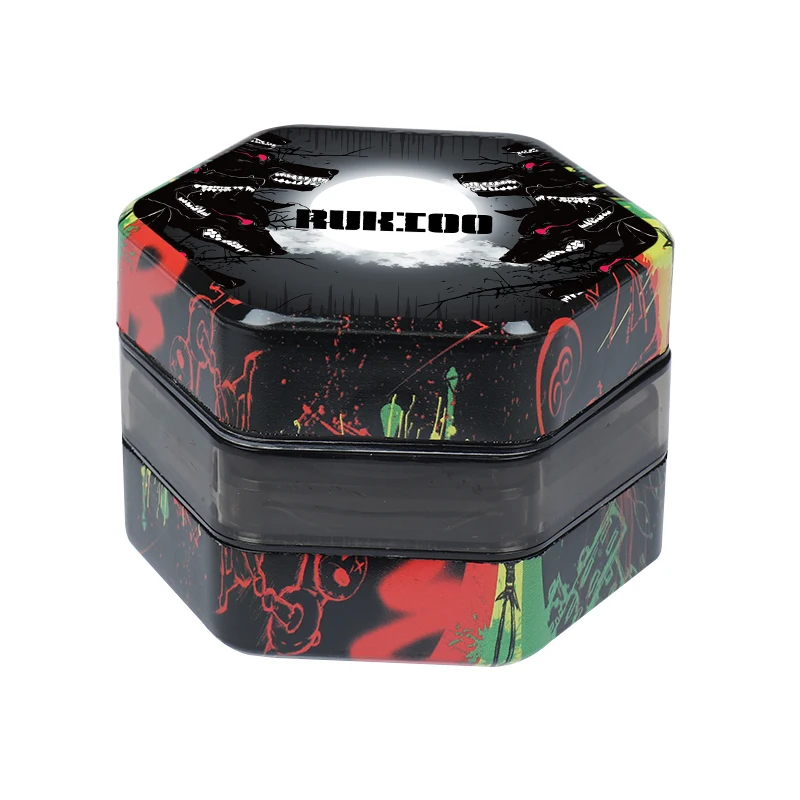 Rukioo Tobacco Grinder exclusive Herb Smoke Spice Crusher Hand Muller Herb Plastic Wholesales Custom Grinder