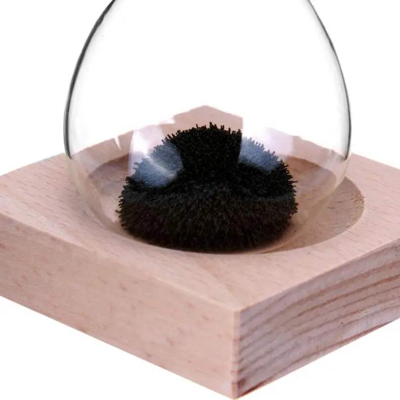 Custom Sand Timer Unique Clock Hour Glass Magnetic band Wooden base Hourglass