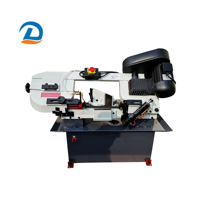 Small Metal Horizontal BandSaw Band Saw Machine meat