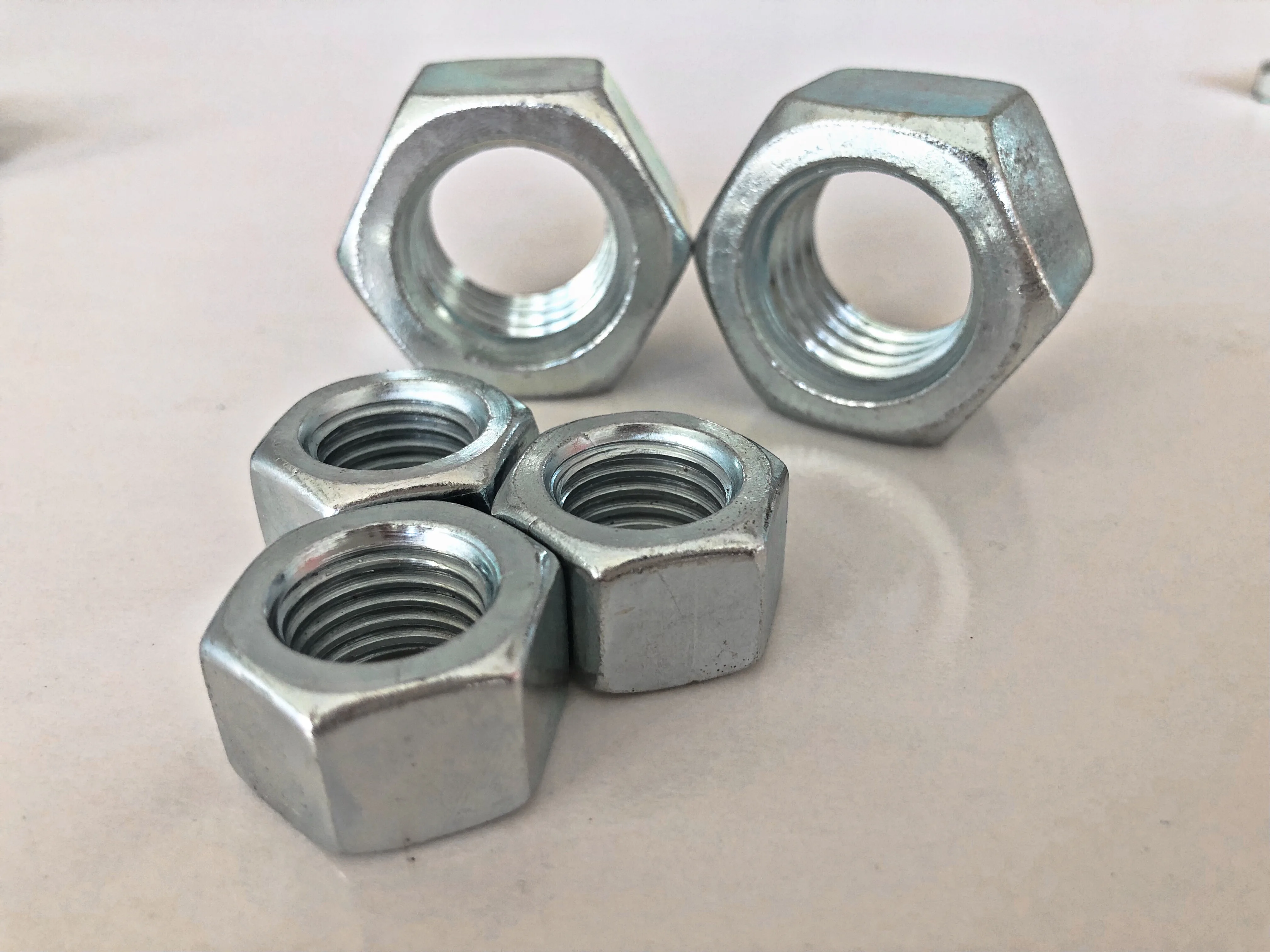 DIN EN ISO 4032 hex nut 4.8 grade galvanized