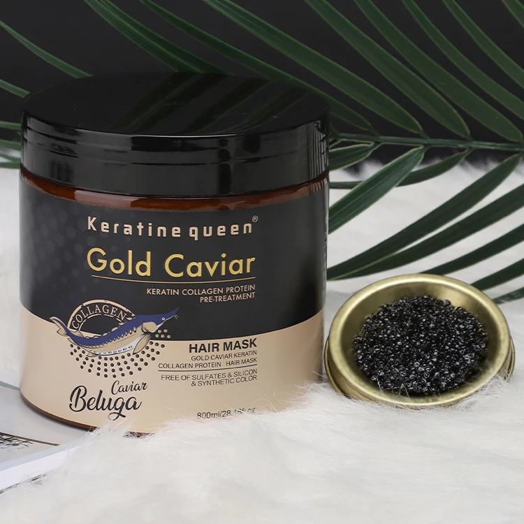 Customize Logo Brand Black Caviar Active Clarifying Shampoo And Conditioner Set for Repairing Hair