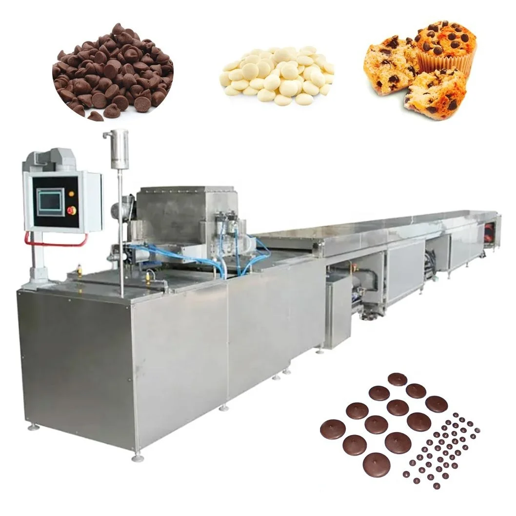 600mm Certificate of Origin Automatic Chocolate Chips Drop Depositing Line Chocolate Making Depositor Machine