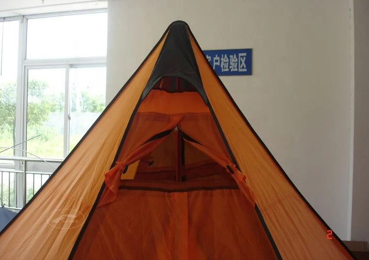 Custom Printed Top Brands Seam Tape Heavy Duty Pagoda Tent Double Wall Tipi Tent for Outdoor Recreational Activity