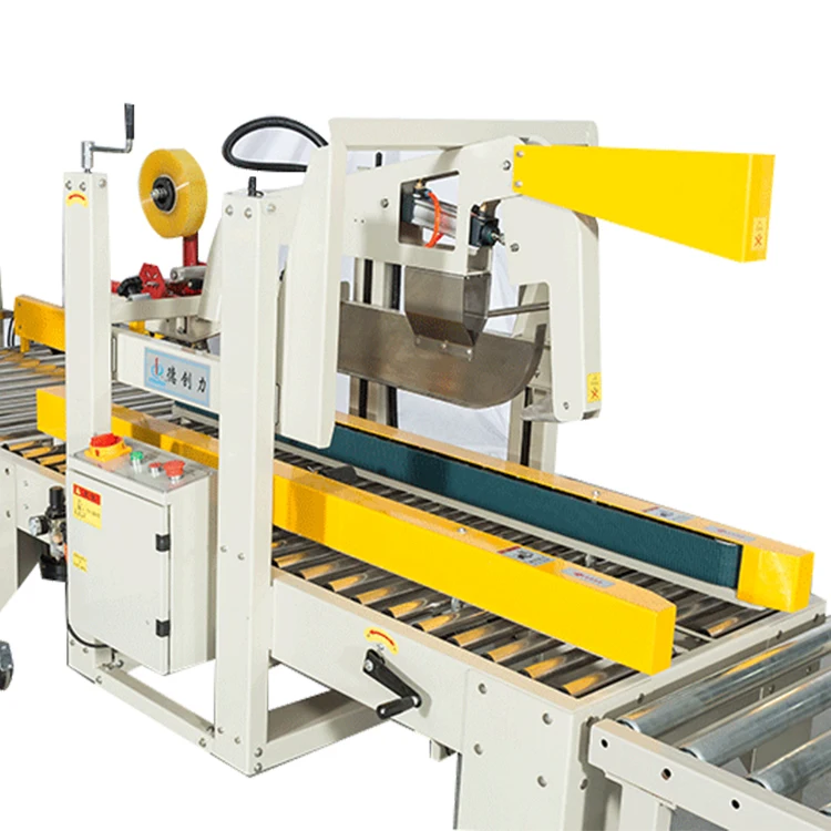 DPC-50 Double Columns Packing Line Adhesive Automatic Case Carton Sealing Machine Carton Sealer